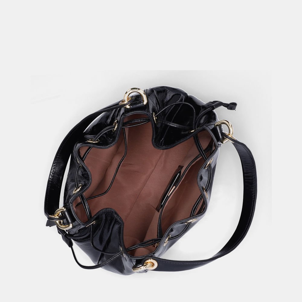 Bolsa Kiara Bucket Grande Murano Preto - 10006643 Preto 4