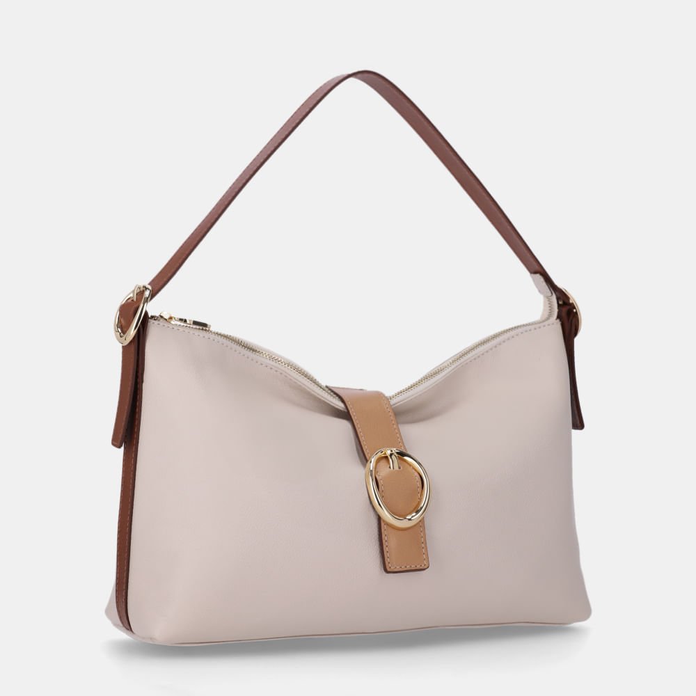 Bolsa Hobo Média New Ridge Panna - 2000759 Panna 4