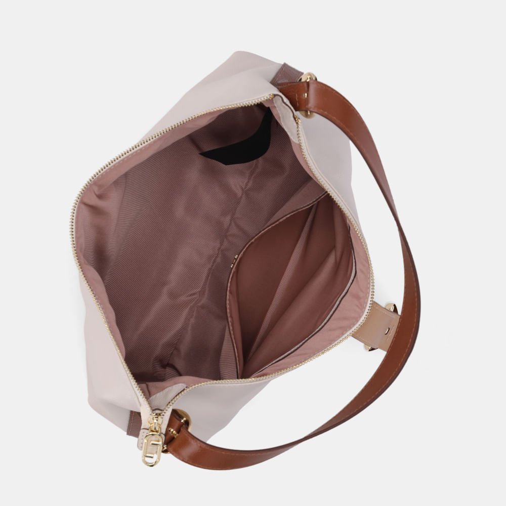 Bolsa Hobo Média New Ridge Panna - 2000759 Panna 5