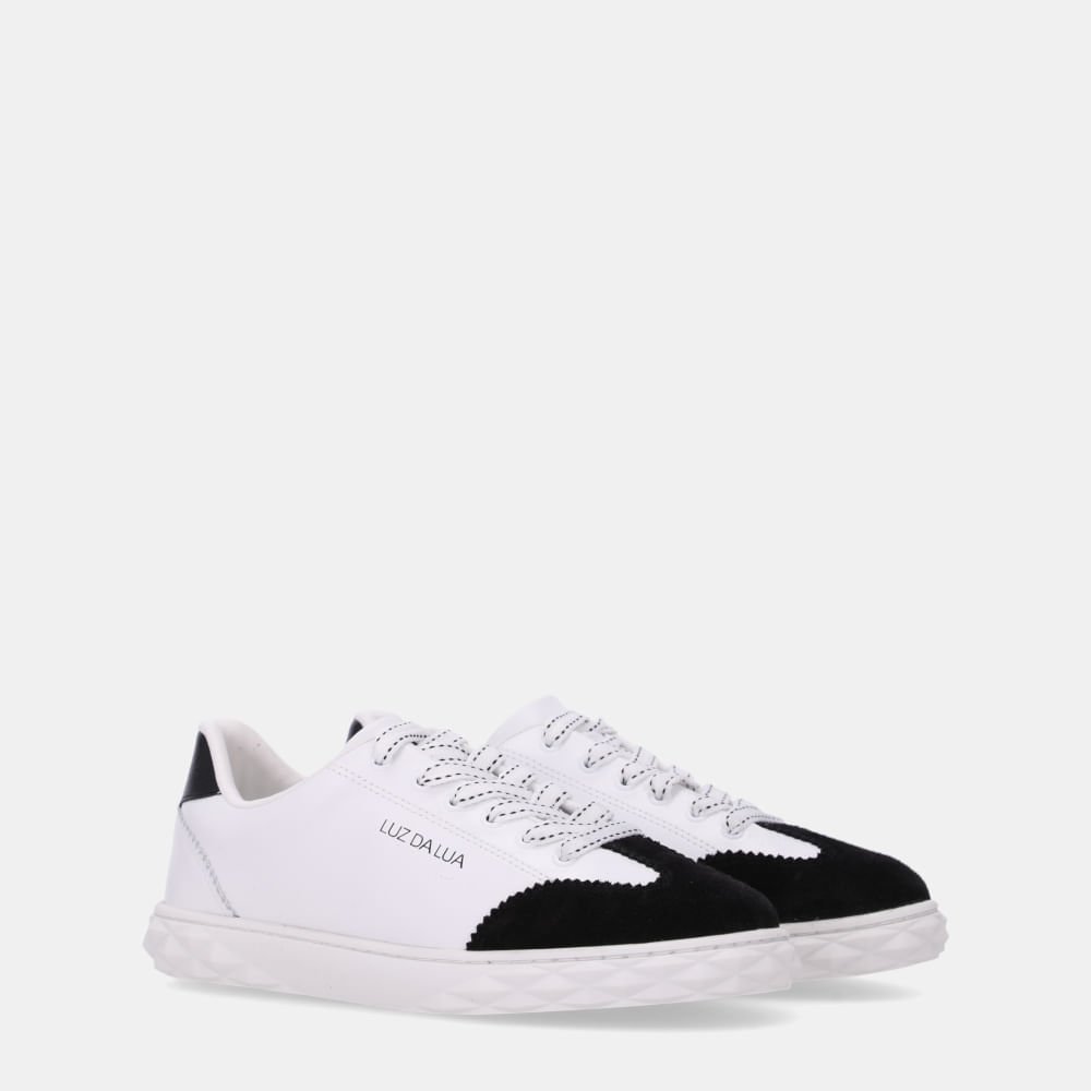 Tênis Camurça Preto - 80900002 Bianco/Preto 2