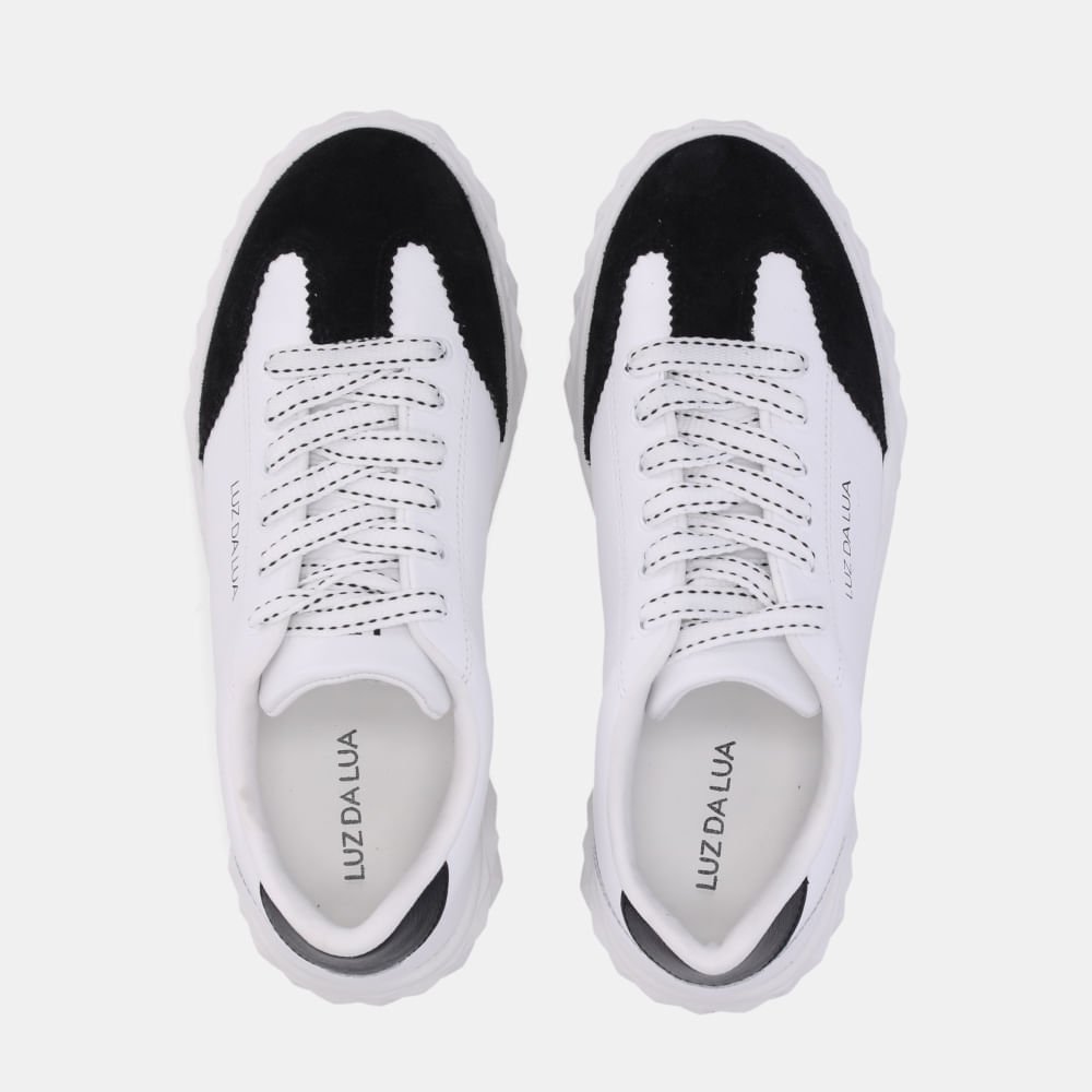 Tênis Camurça Preto - 80900002 Bianco/Preto 4