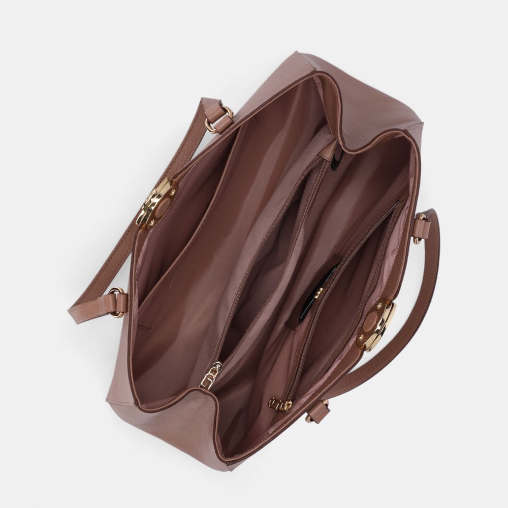 Bolsa Diana Shopping Grande Atacama Mousse - 2000751 Mousse 5