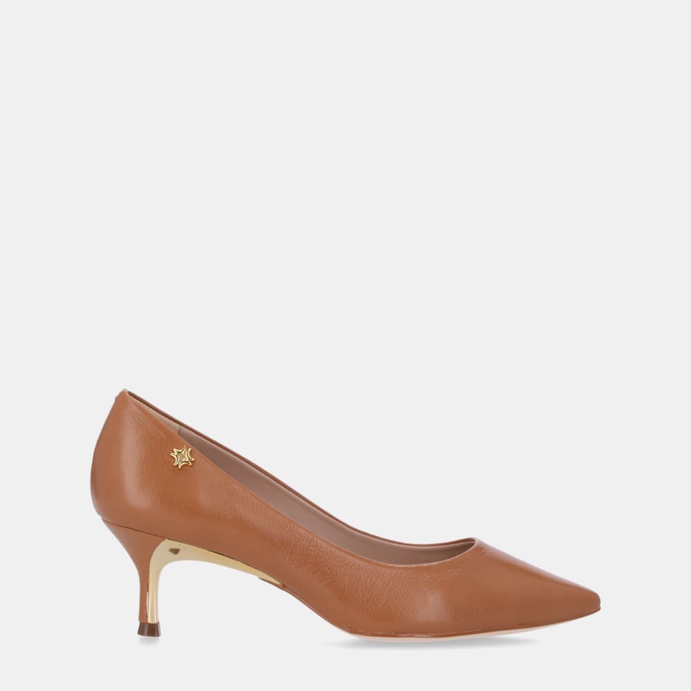 Scarpin Saara Amêndoa - 58060700