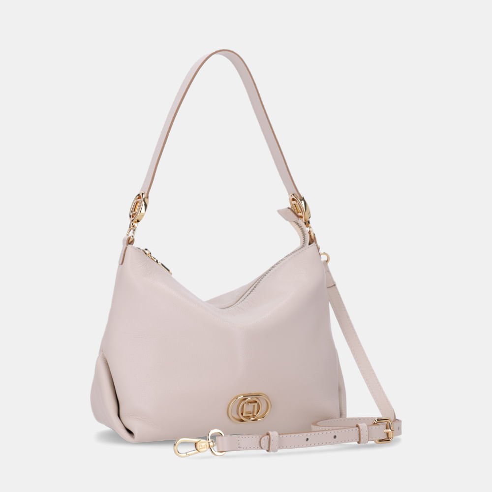 Bolsa Hobo Média New Ridge Panna - 2000765 Panna 2