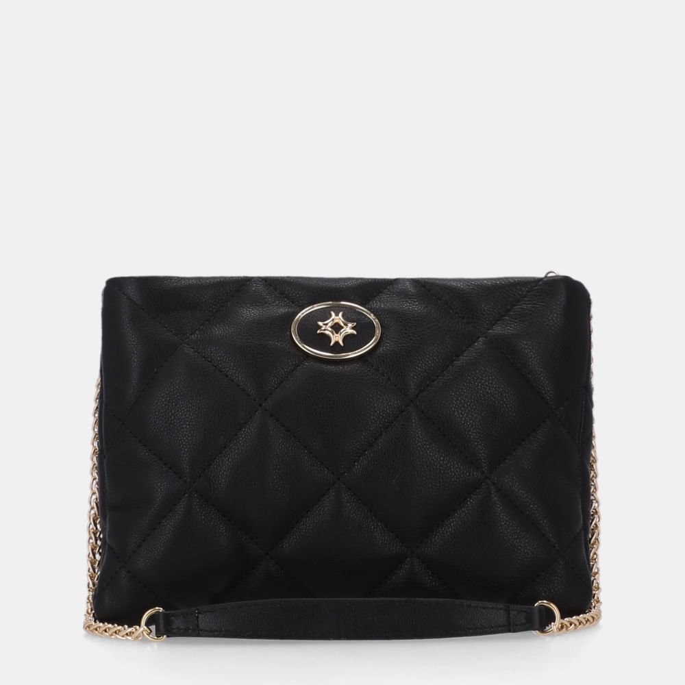 Bolsa Tiracolo Média Saara Preto - 2000699
