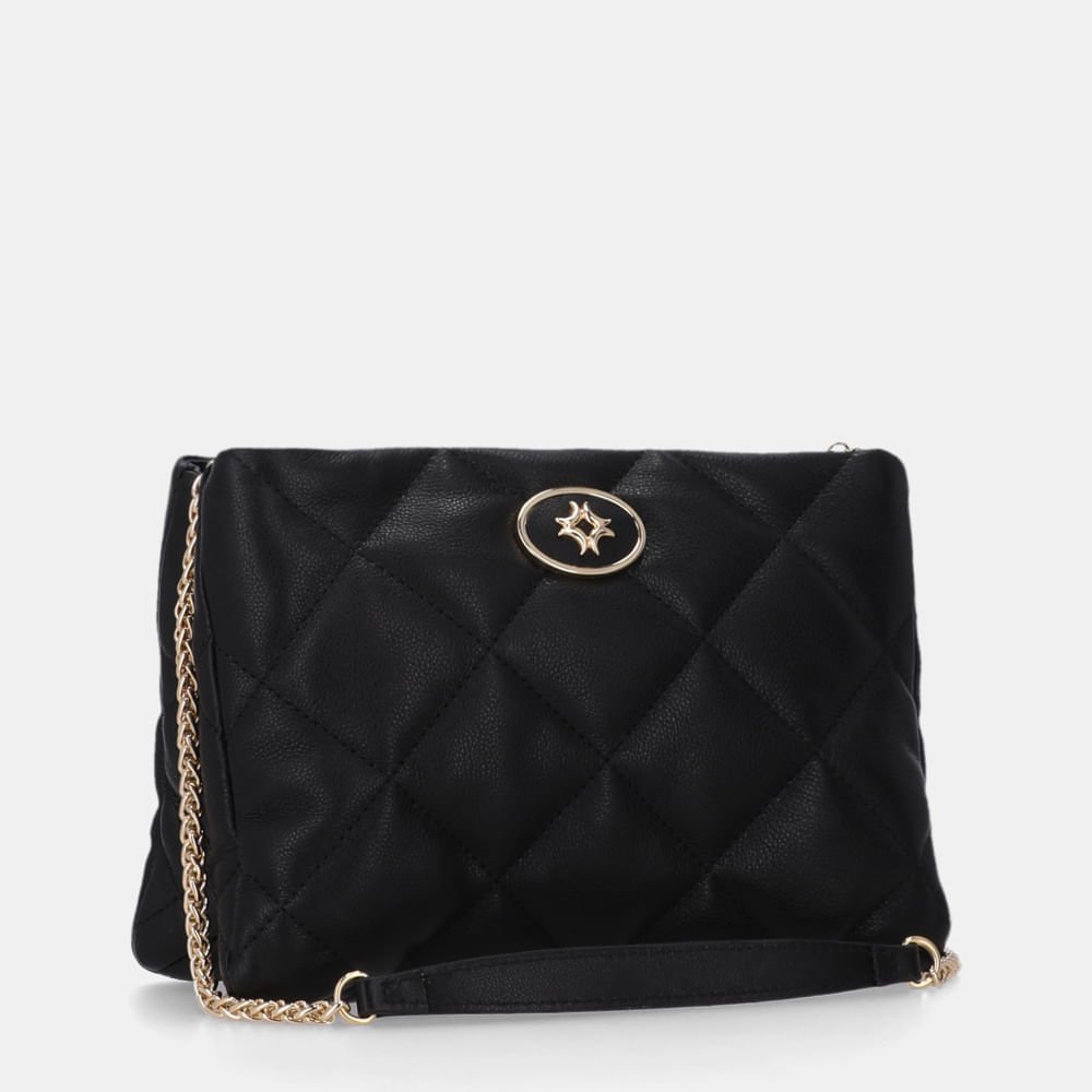Bolsa Tiracolo Média Saara Preto - 2000699 Preto 3