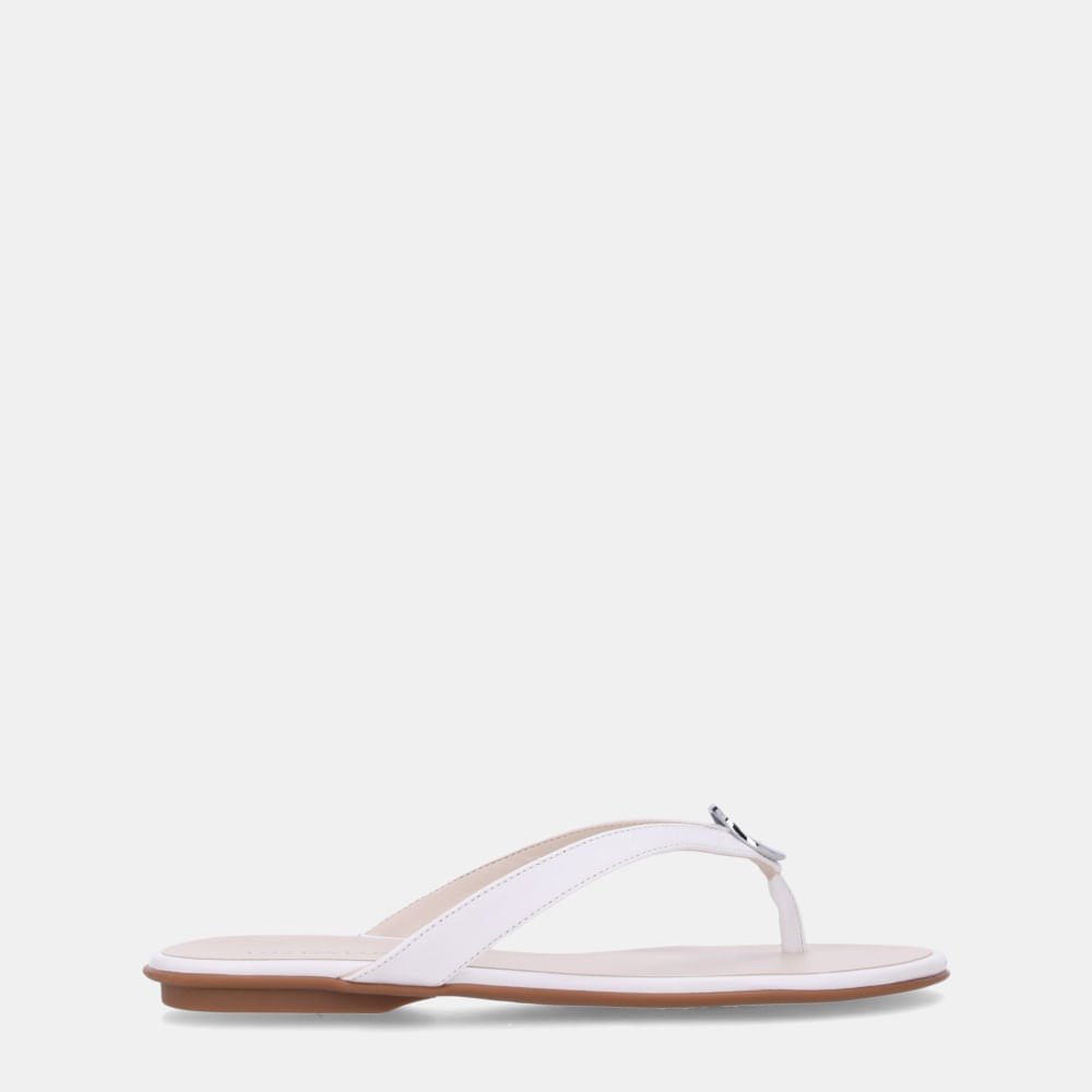 Chinelo Couro Saara Bianco - 52210070