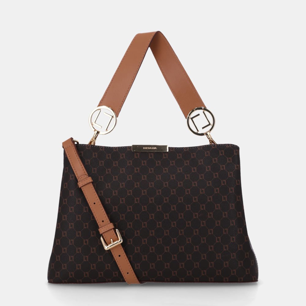 Bolsa Tote Grande Monograma Ll Mocca - 2000782