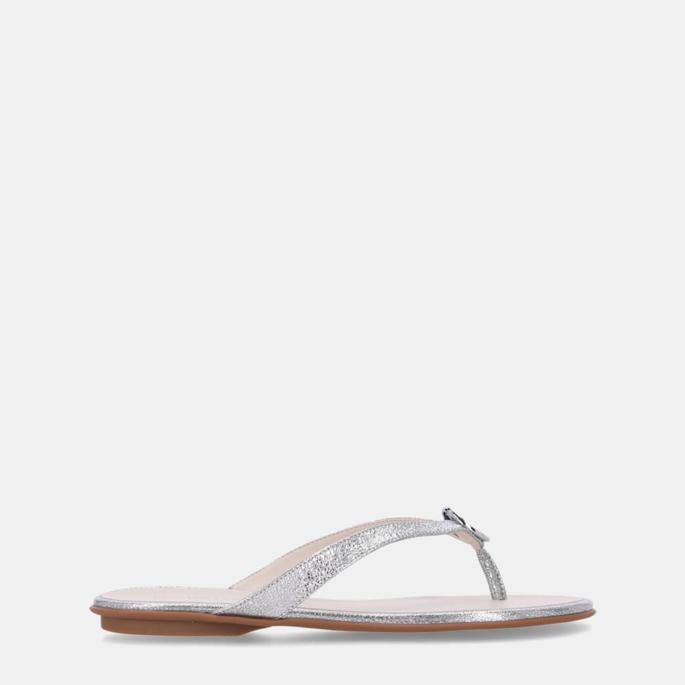 Chinelo Couro Vênus Prata - 52210070