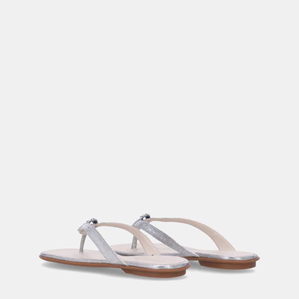Chinelo Couro Vênus Prata - 52210070 Prata 3