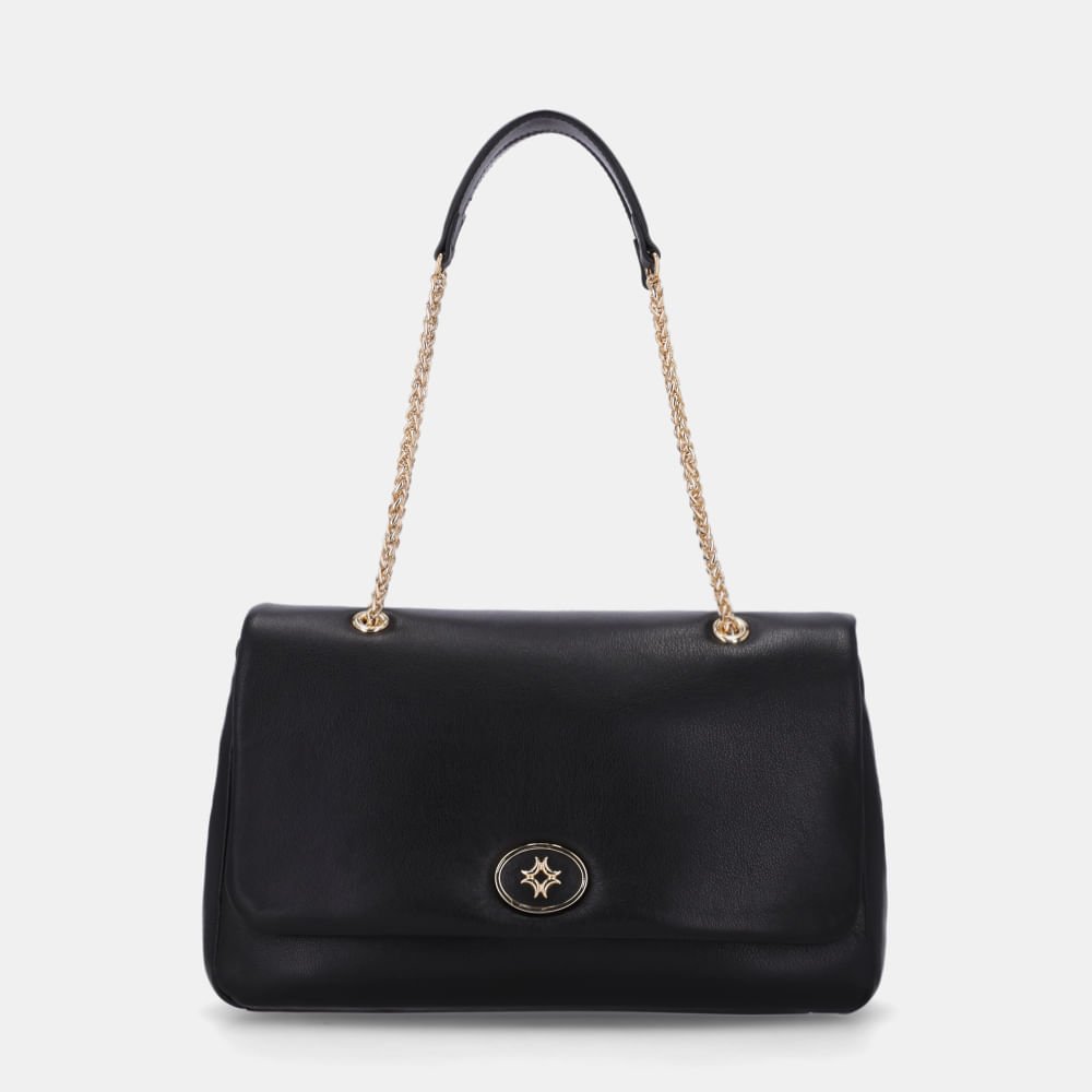 Bolsa Satchel Grande Saara Preto - 2000744