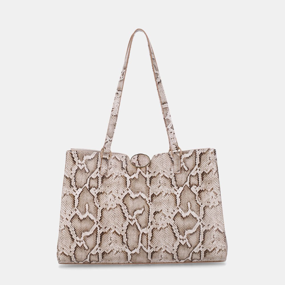 Bolsa Diana Shopping Grande Snake Panna - 2000751 Panna 2