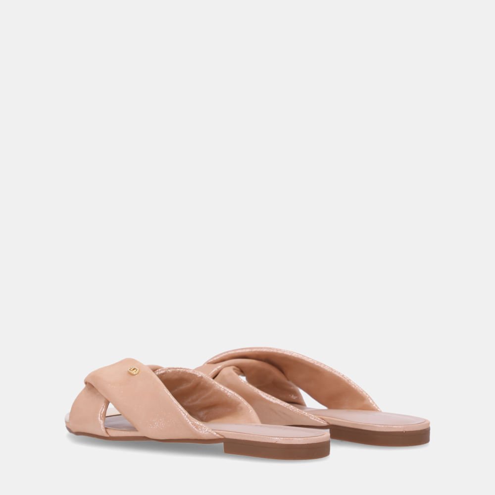 Chinelo Couro Puntini Bege - 53120036 Bege 3