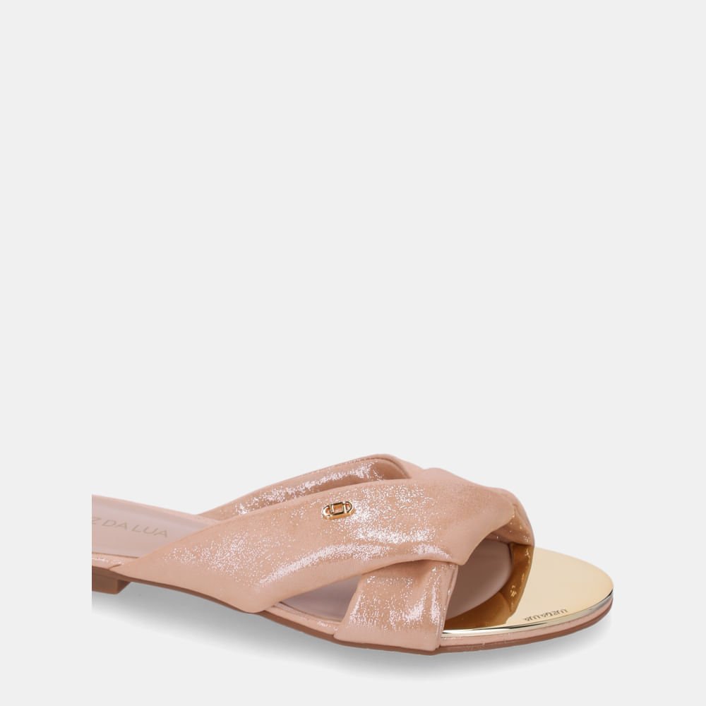 Chinelo Couro Puntini Bege - 53120036 Bege 4