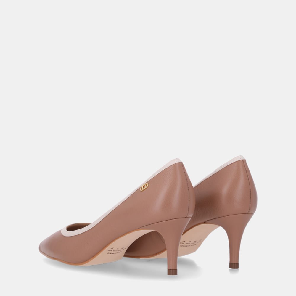 Scarpin Atacama Mousse Com Saara Panna - 80830003 Mousse 3