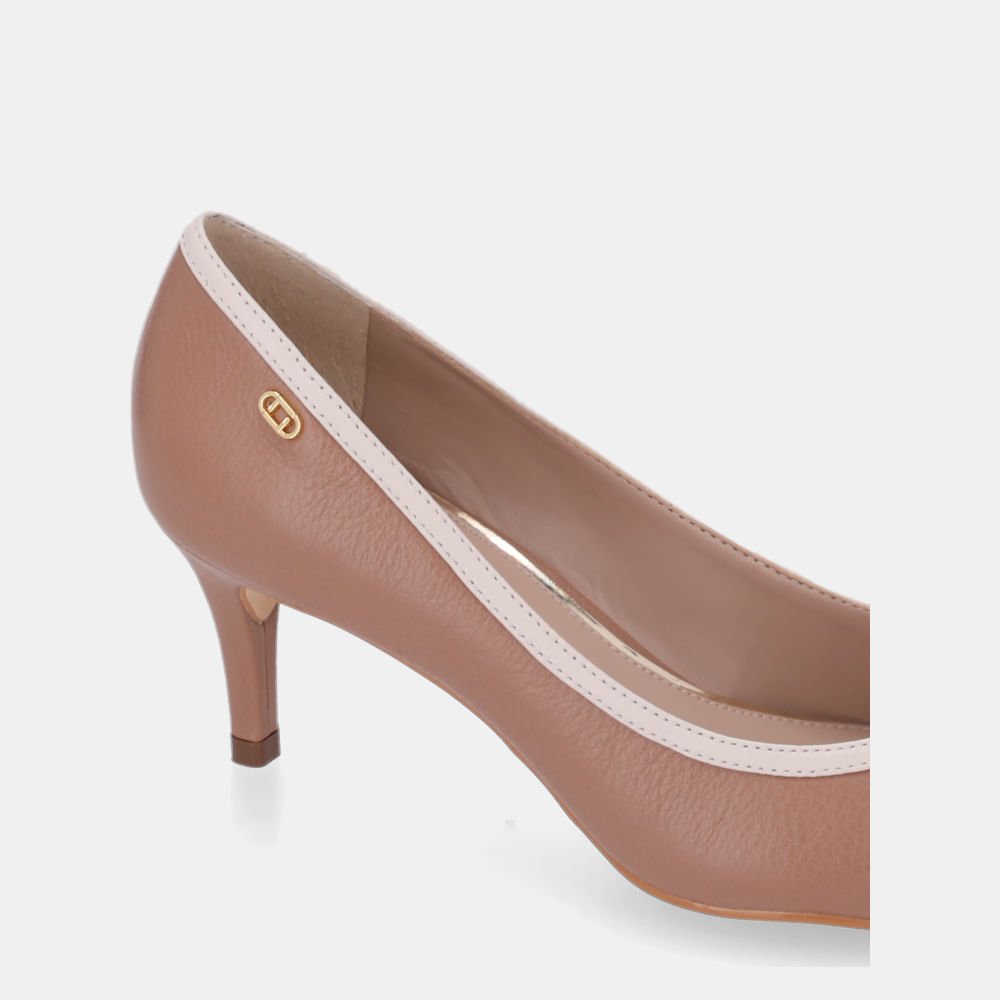 Scarpin Atacama Mousse Com Saara Panna - 80830003 Mousse 4