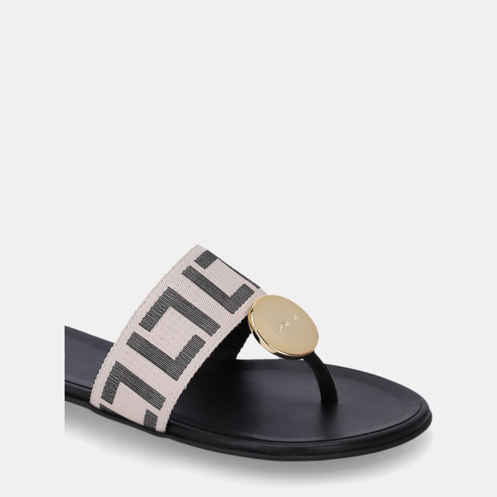 Chinelo Couro Napa Mestico Preto - 52210750 Preto 4
