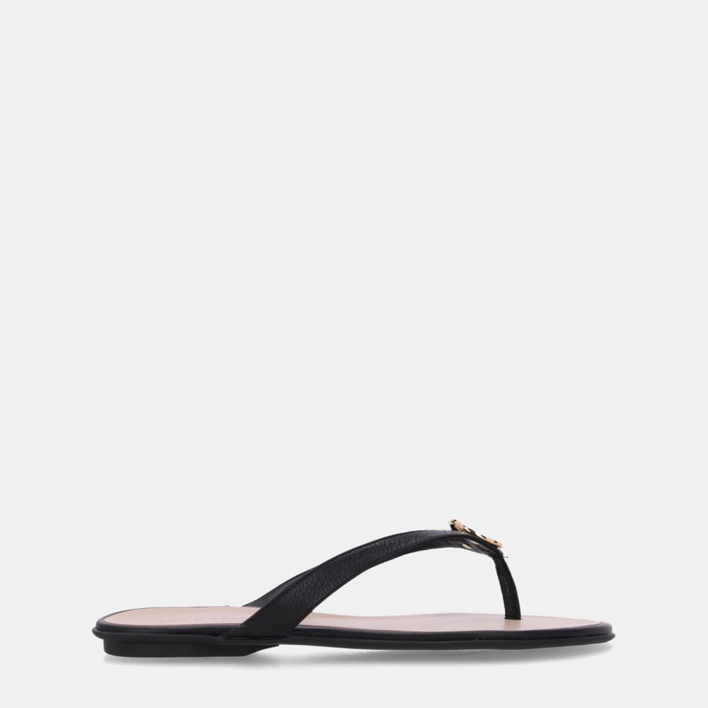 Chinelo Couro Saara Preto - 52210070