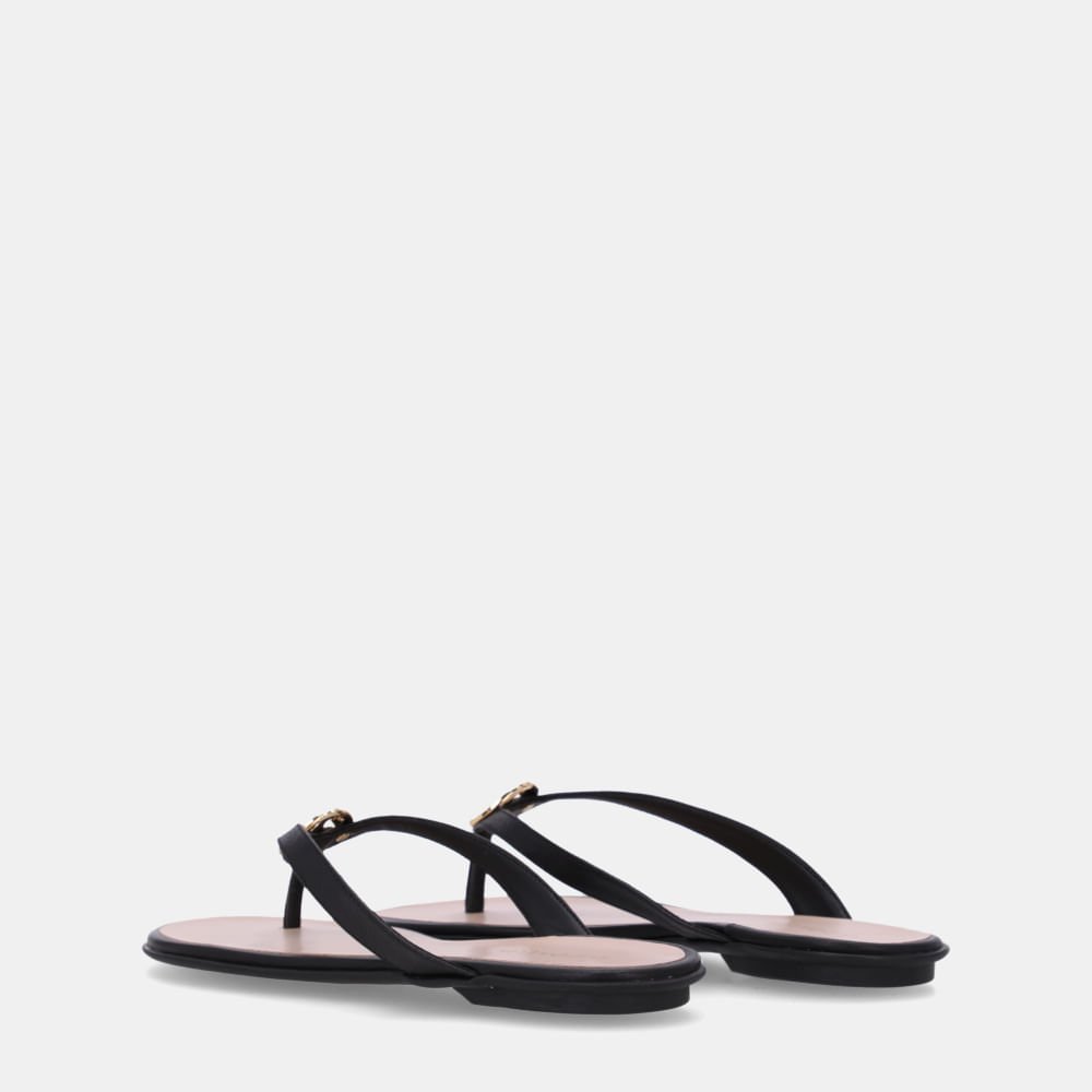 Chinelo Couro Saara Preto - 52210070 Preto 3