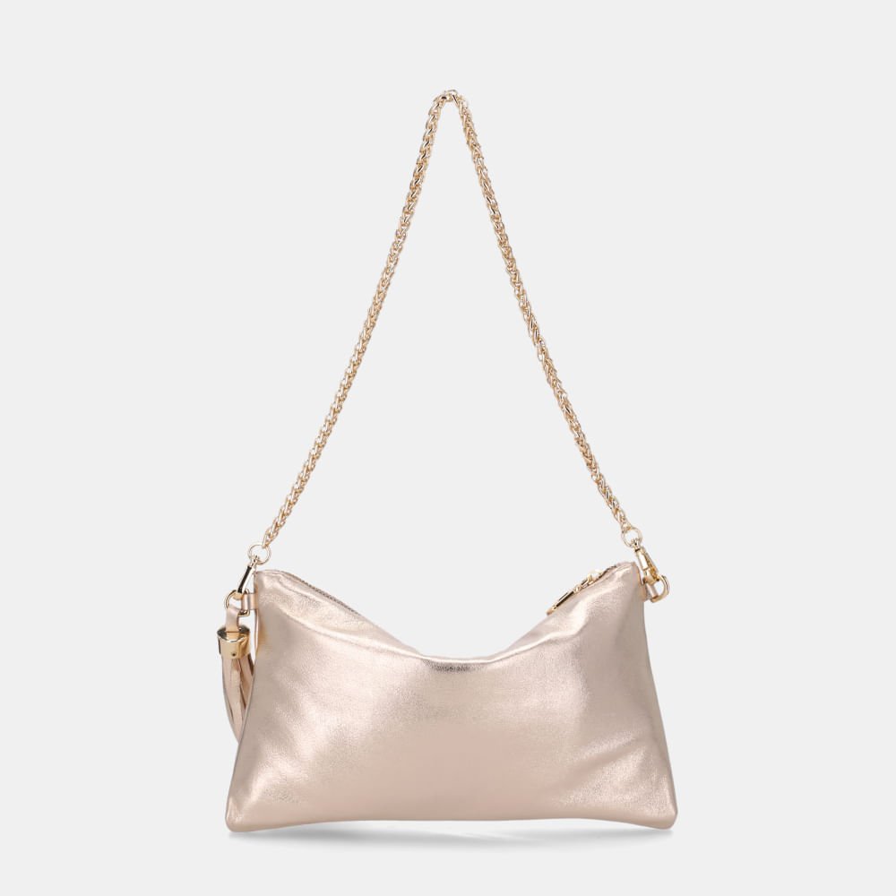 Bolsa Clutch Pequena Laminati Ouro - 2000530 Ouro 2