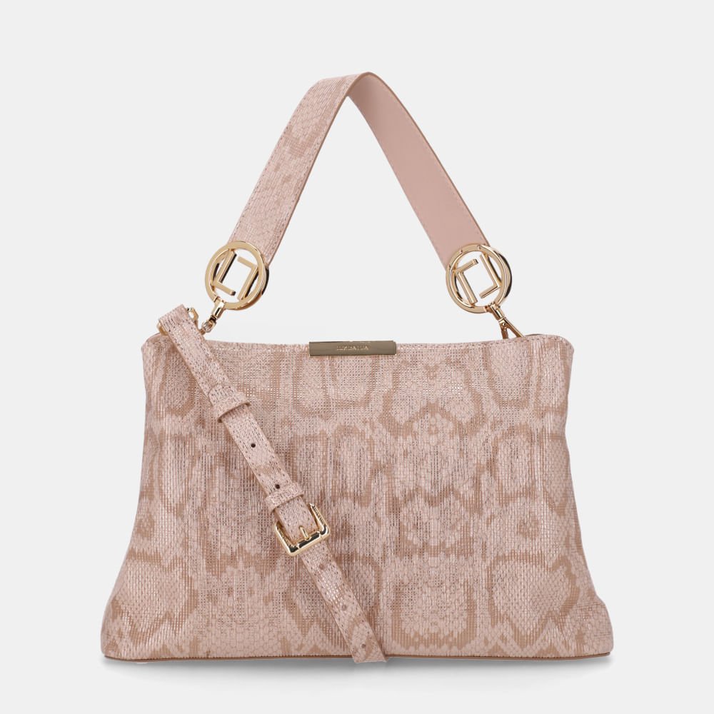 Bolsa Tote Grande Snake Ouro - 2000782