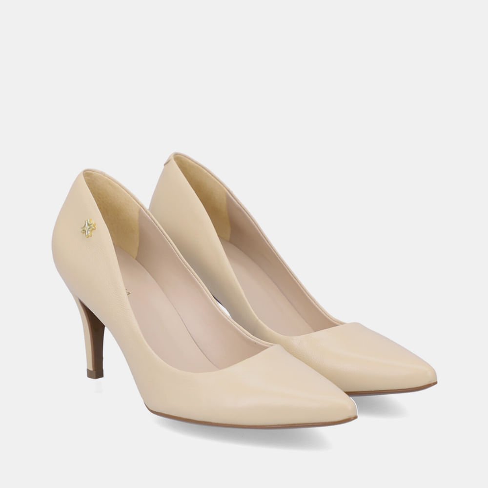 Scarpin Saara Latte - 56121000 Latte 2