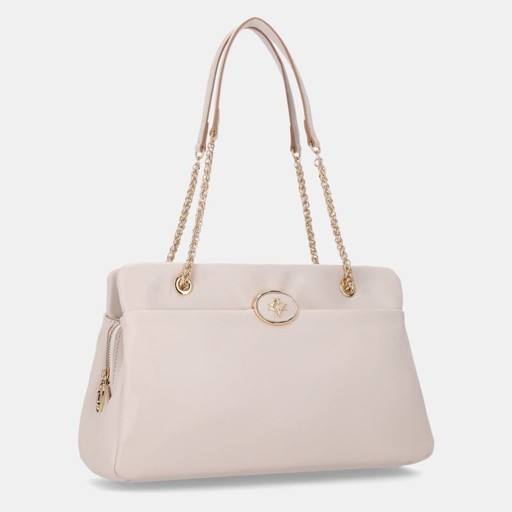 Bolsa Shopping Grande Saara Panna - 2000742 Panna 3