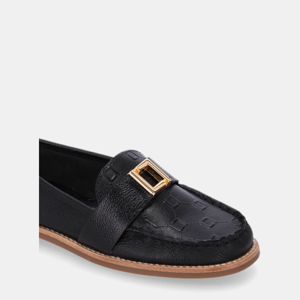 Mocassim Lux Preto - 60850002 Preto 4
