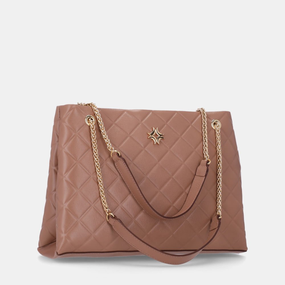 Bolsa Shopping Grande Atacama Mousse - 2000747 Mousse 3