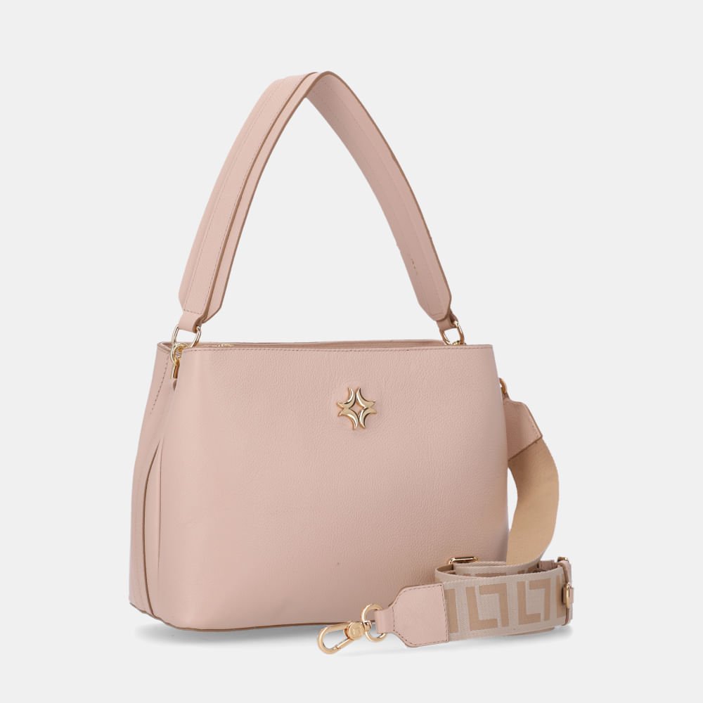 Bolsa Selena Tote Média New Ridge Bege - 2000616 Bege 3