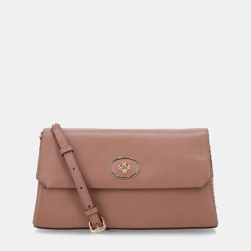 Bolsa Satchel Média Atacama Mousse - 2000749 Mousse 2
