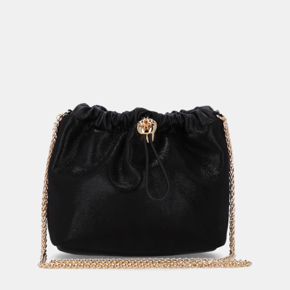 Bolsa Bucket Pequena Puntini Preto - 2000737