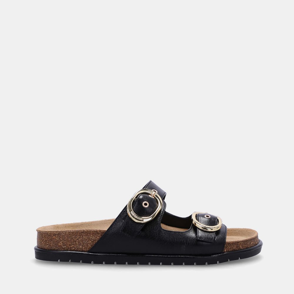 Chinelo Flatform Atacama Preto - 80600001