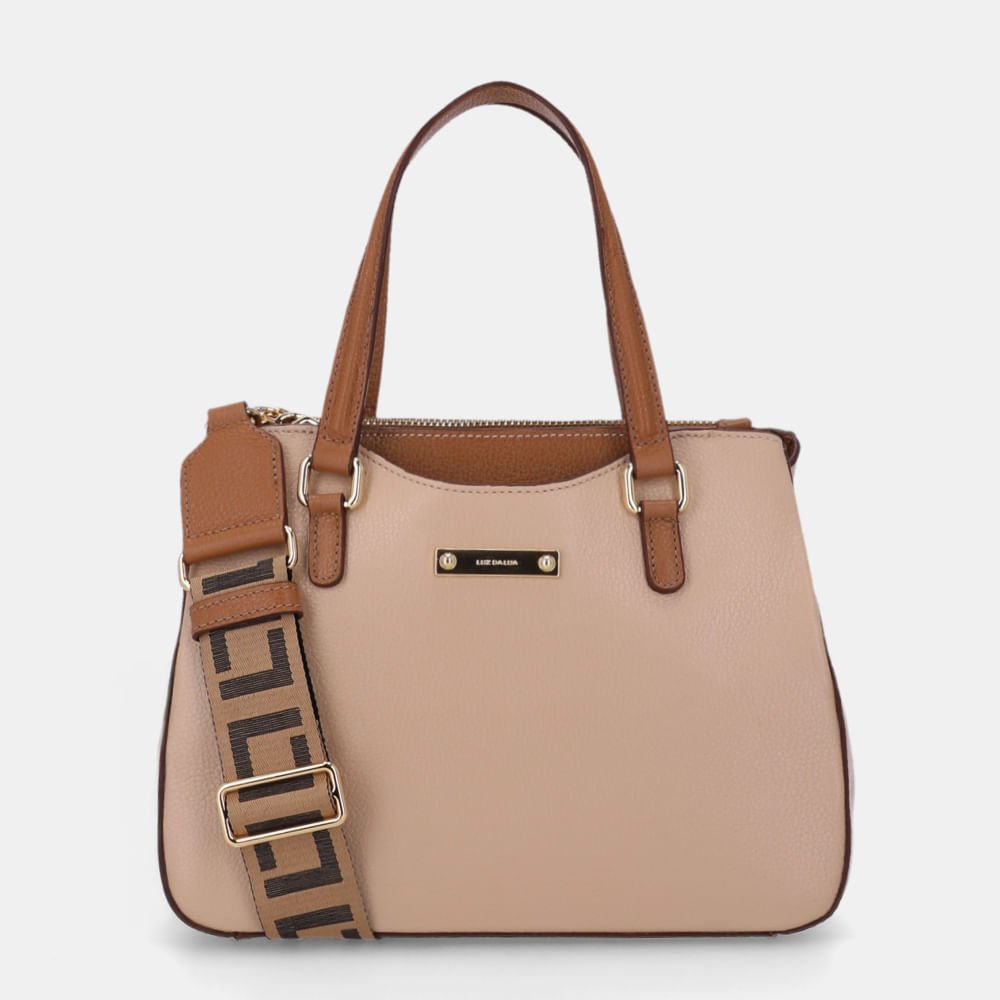 Bolsa Tote Média New Ridge Latte - 10006219