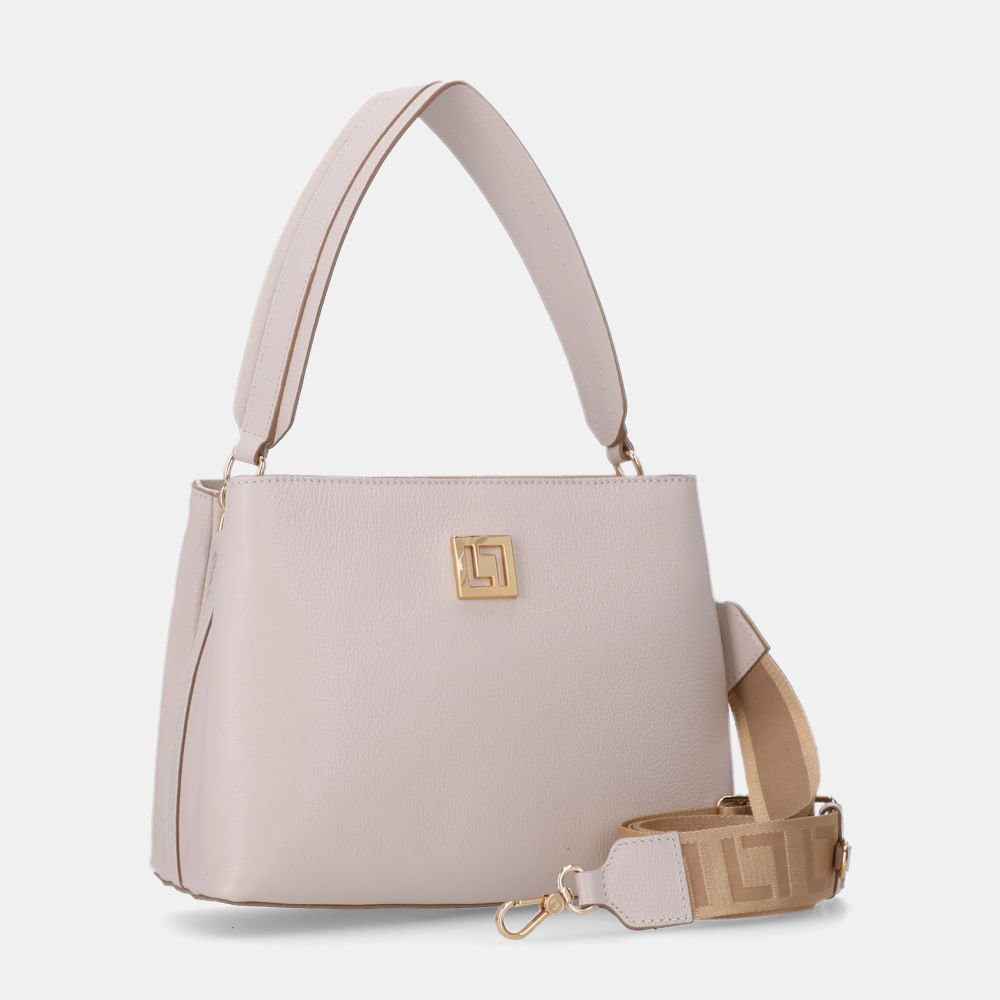 Bolsa Selena Tote Média New Ridge Panna - 2000468 Panna 3