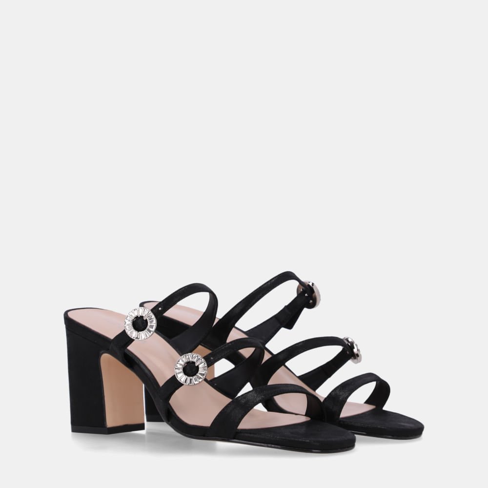 Tamanco Puntini Preto - 80610018 Preto 3
