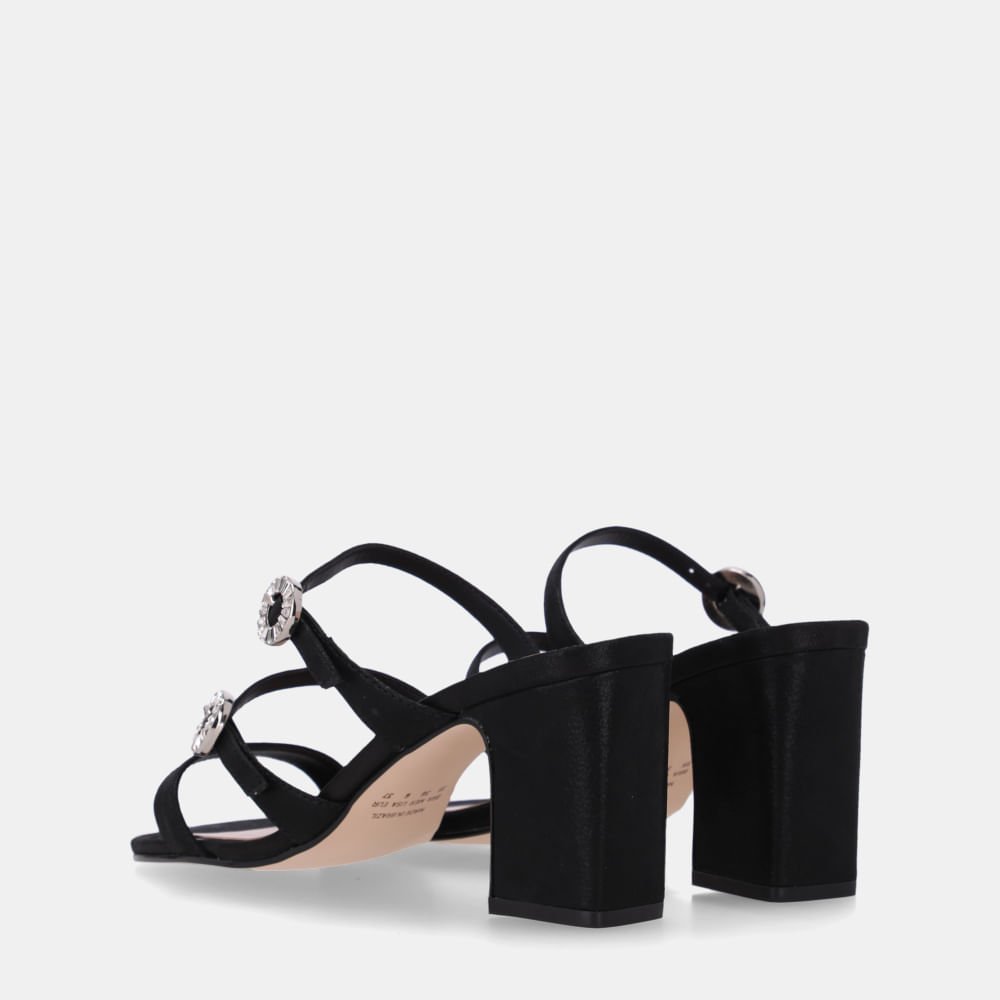 Tamanco Puntini Preto - 80610018 Preto 4