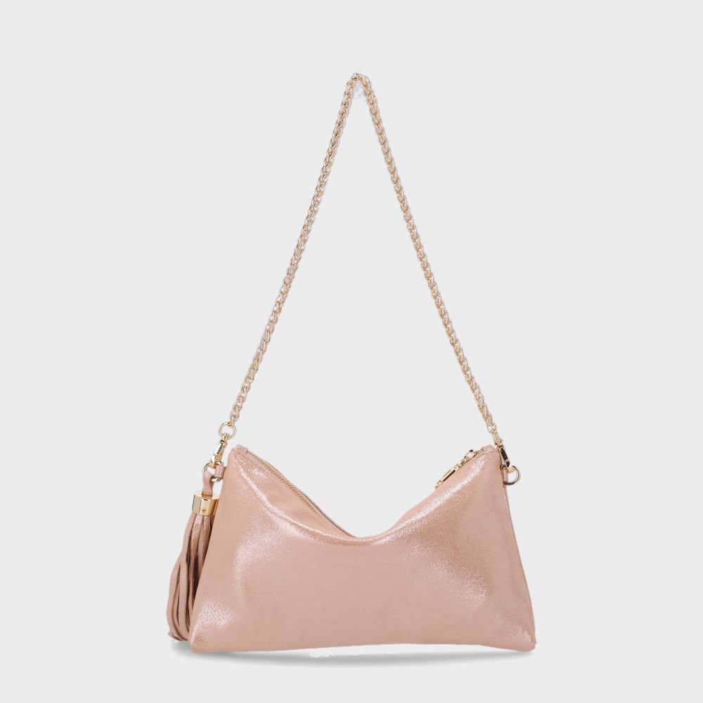 Bolsa Clutch Pequena Puntini Bege - 2000530