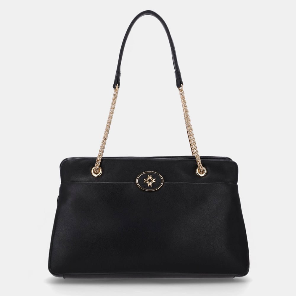 Bolsa Shopping Grande Saara Preto - 2000742