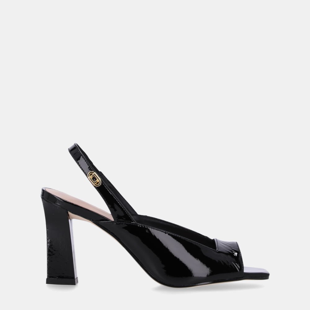 Sandália Verona Preto-bege - 80790001