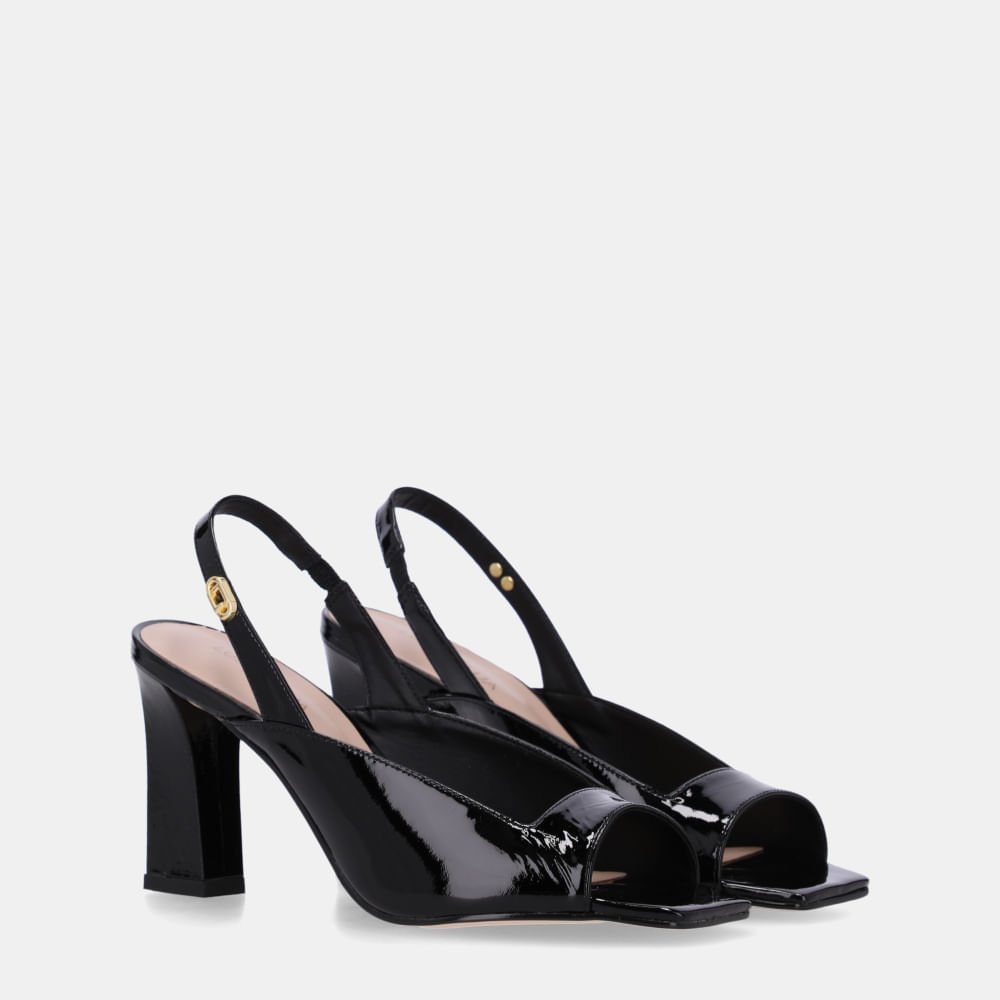 Sandália Verona Preto-bege - 80790001 Preto 2