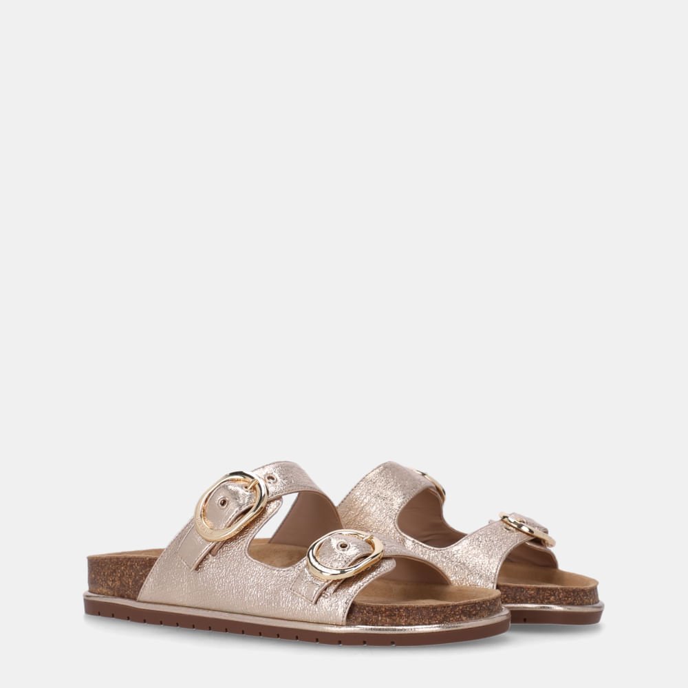 Chinelo Flatform Vênus Ouro-80600001 Ouro 2