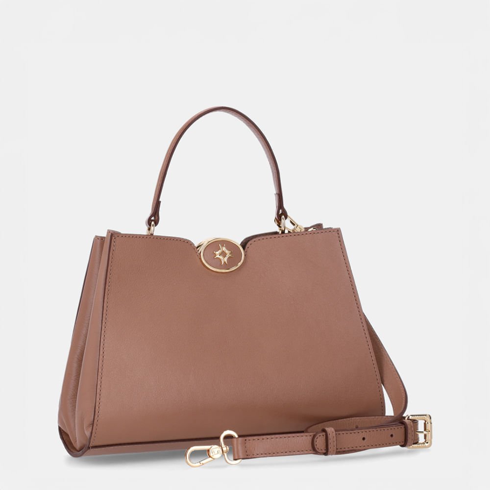 Bolsa Diana Tote Média Atacama Mousse - 2000575 Mousse 4