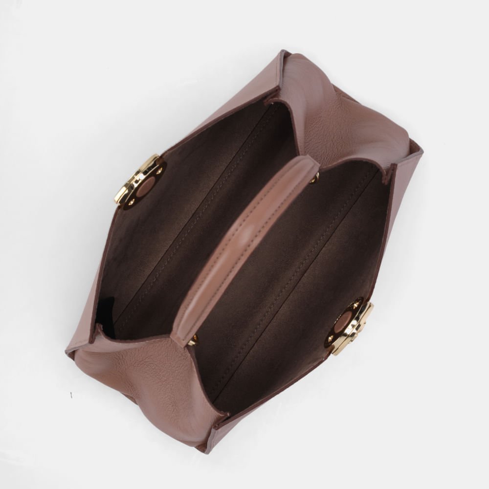 Bolsa Diana Tote Média Atacama Mousse - 2000575 Mousse 5