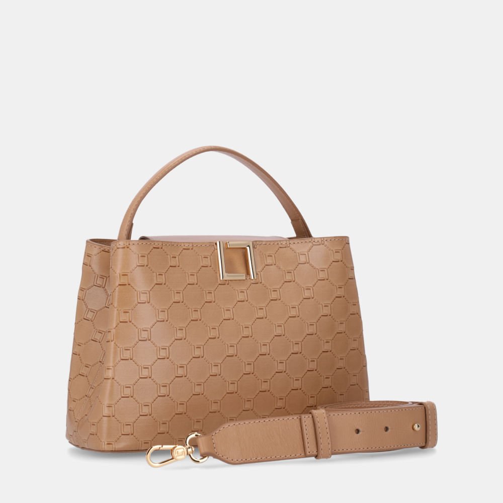 Bolsa Tote Média Lux Butter - 2000771 Butter 4