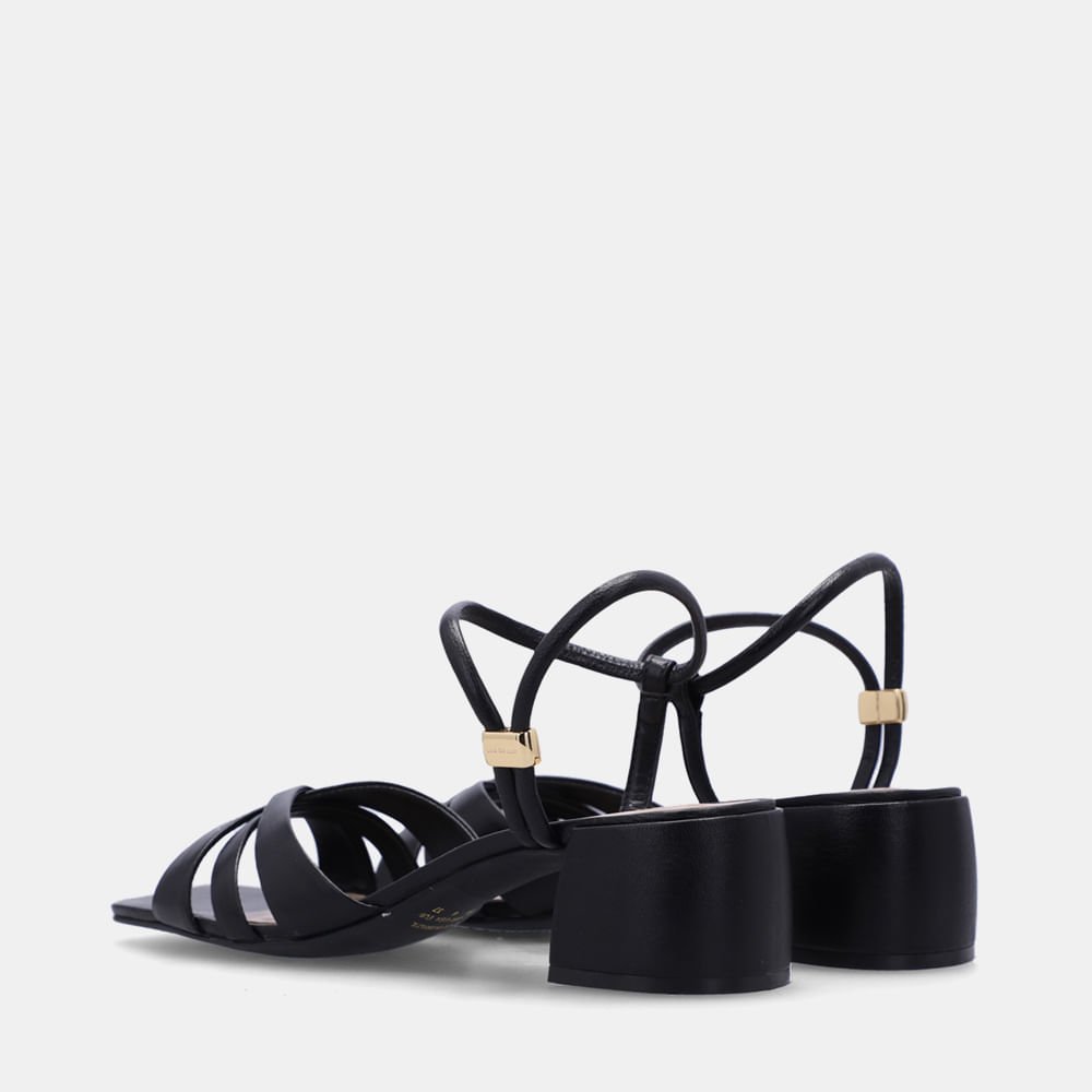 Tamanco Saara Preto - 60630005 Preto 3