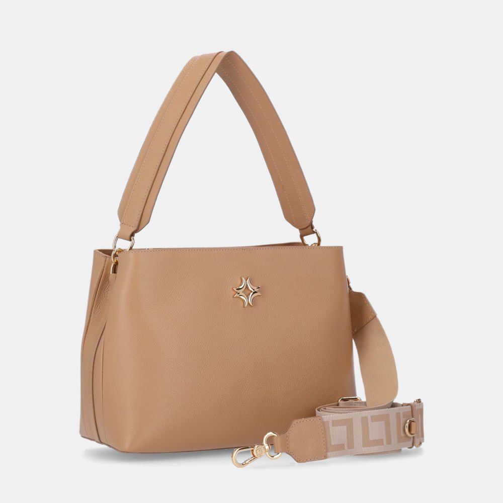 Bolsa Selena Tote Média New Ridge Butter - 2000616 Butter 3