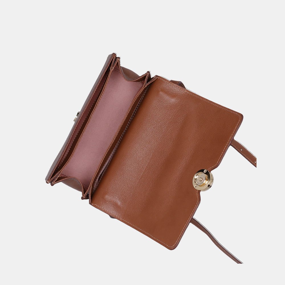 Bolsa Satchel Pequena Lux Âmbar - 2000590 Ambar 4