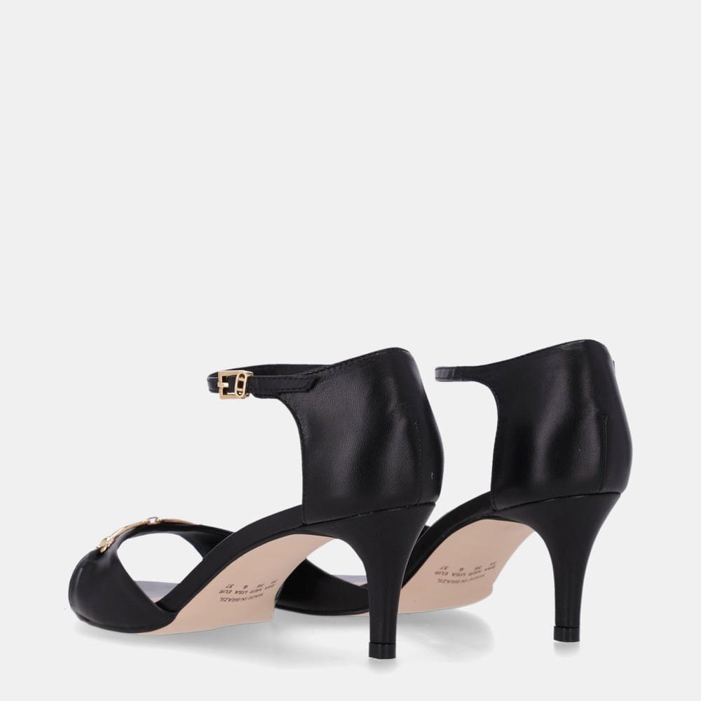 Sandália De Salto Pelica Preto - 80840010 Preto 3