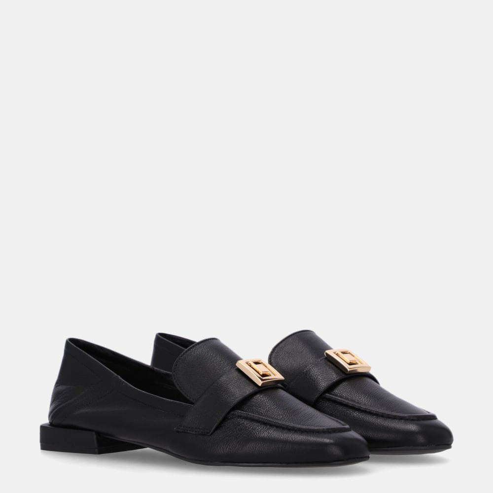 Loafer Saara Preto - 60340016 Preto 2